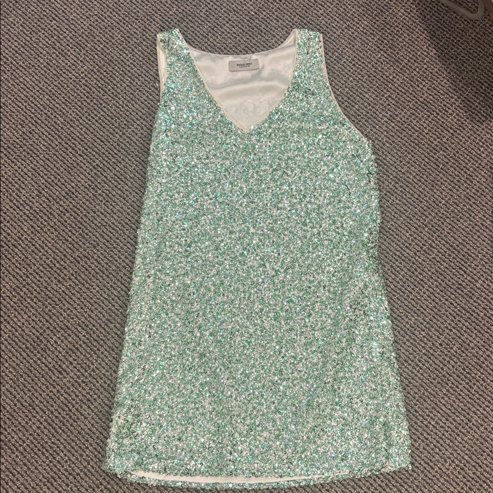Rachel Comey green sequin dress
